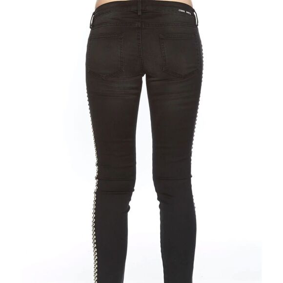 NWT Free People Etienne Marcel Studded Skinny Jeans Size 26 #092 - Picture 3 of 5